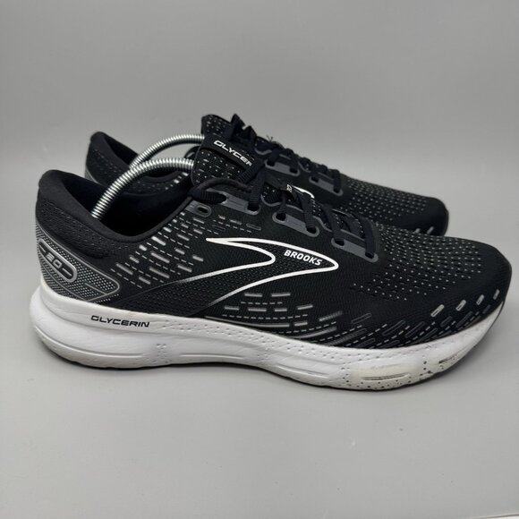 Brooks Glycerin 20 Shoes Men\'s Size 13 Wide (2E) Black Running 1103822E059 main image 9
